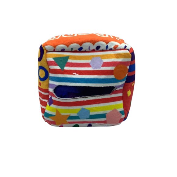 Colorful Alphabet Learning Sensory Soft Educational Cube Toddler Toy Scarves - Picture 1 of 5
